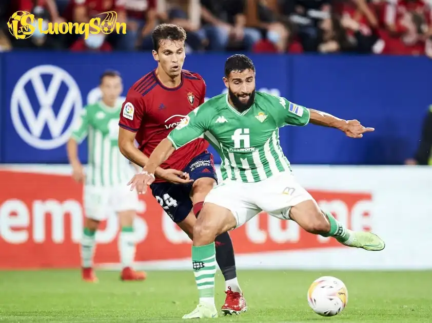Real Betis đối đầu Osasuna ở vòng 7 La Liga (Ảnh: La Liga) Real Betis đối đầu Osasuna ở vòng 7 La Liga