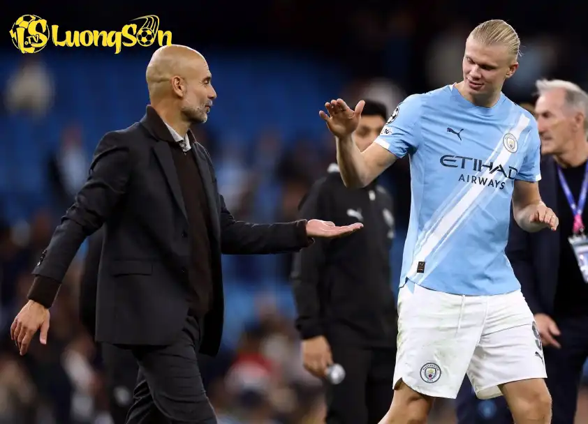 Haaland đang rất quan trọng với Guardiola - Ảnh: @eurofootcom
